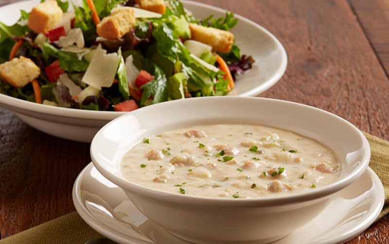 Order Soup & Salad Combo food online from BJs Restaurant & Brewhouse store, Greenwood on bringmethat.com