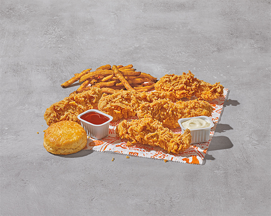 Order 5Pc Handcrafted Tenders Dinner food online from Popeyes store, Akron on bringmethat.com