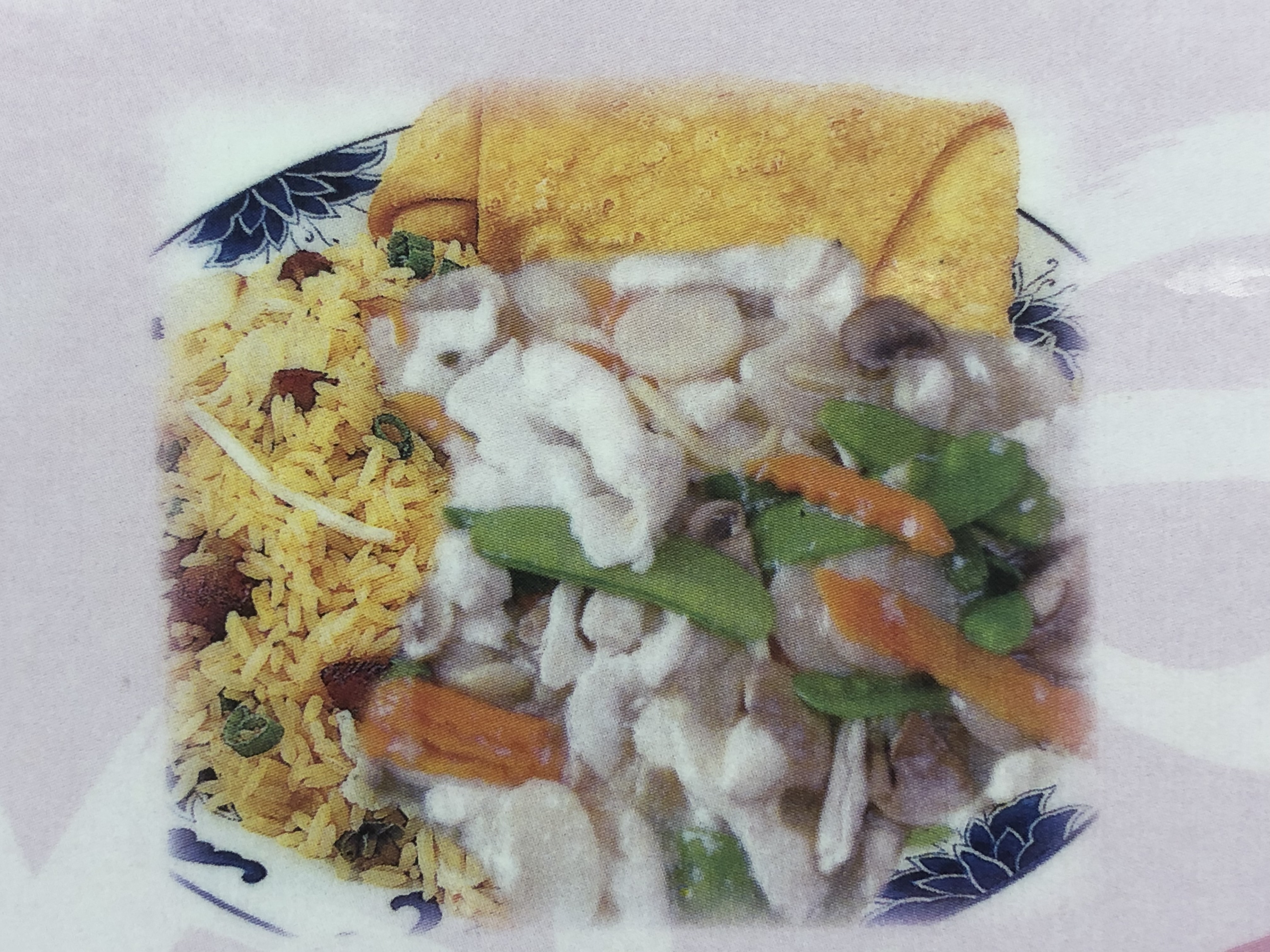 Order C14. Moo Goo Gai Pan Combo Plate food online from Don Don Chinese Restaurant store, Carnegie on bringmethat.com