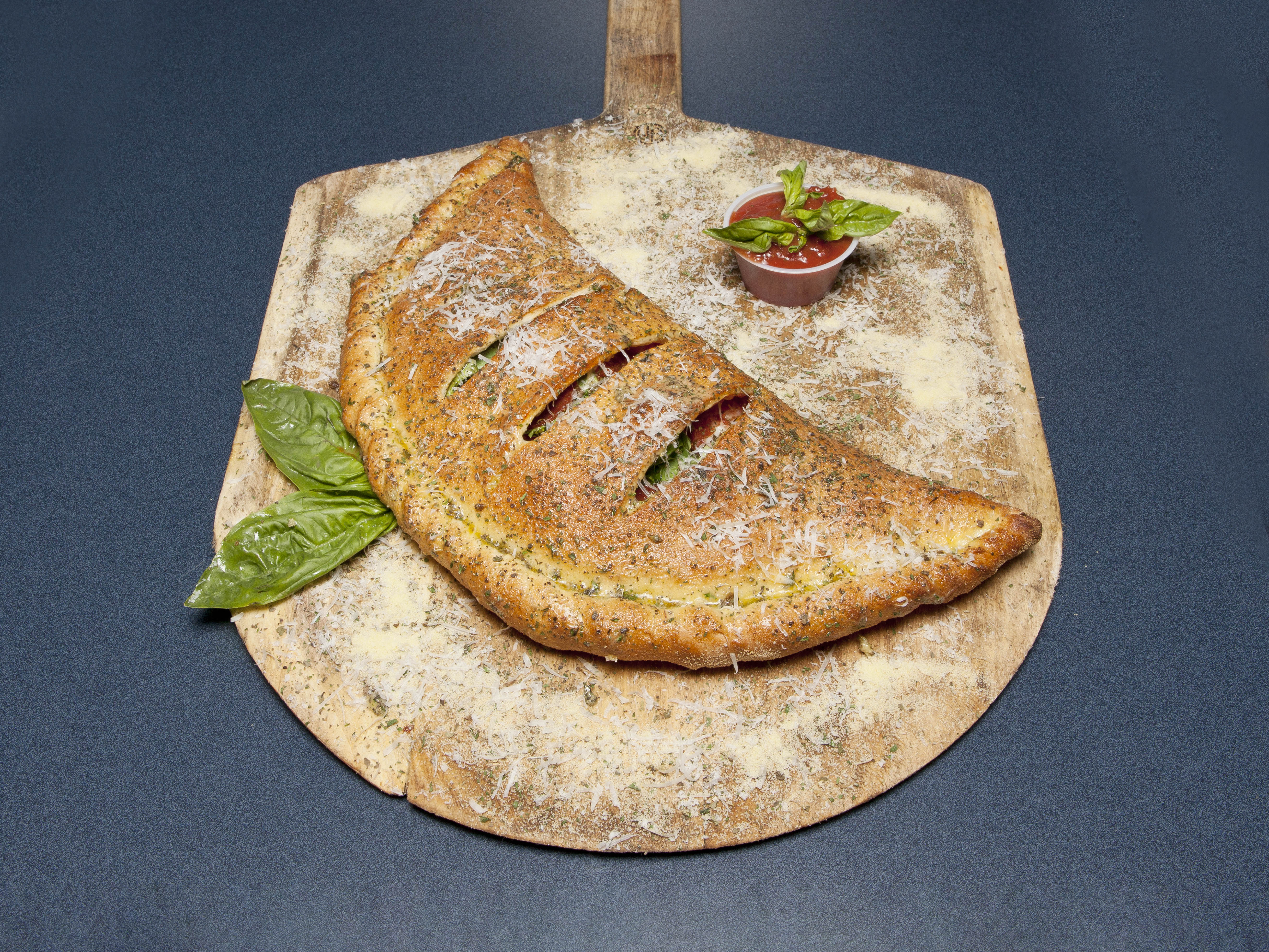 Order 12" Calzone food online from Palm Pizza store, Las Vegas on bringmethat.com