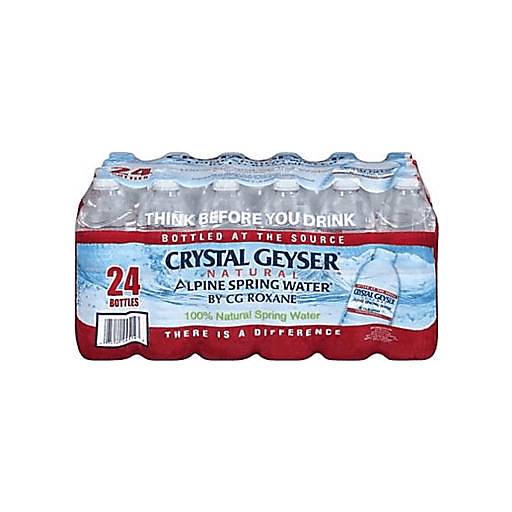 Order Crystal Geyser Spring Water (24PK 16.9 OZ) 66309 food online from BevMo! store, Greenbrae on bringmethat.com