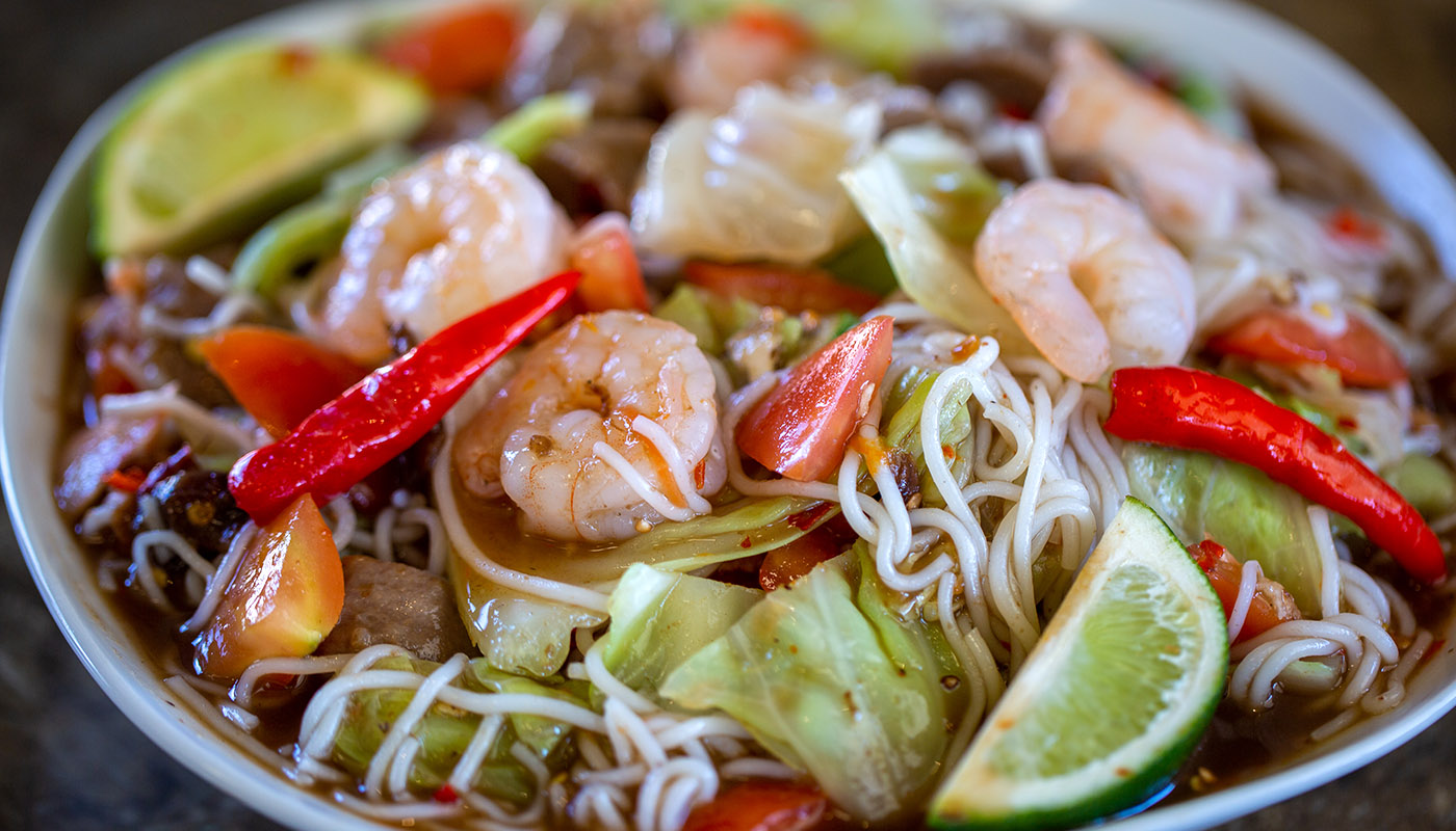 Order Tum-Pho  Salad food online from Malee Kitchen store, Fresno on bringmethat.com
