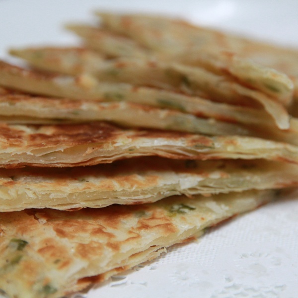 Order A3. Scallion Pancake food online from Spices! store, San Francisco on bringmethat.com