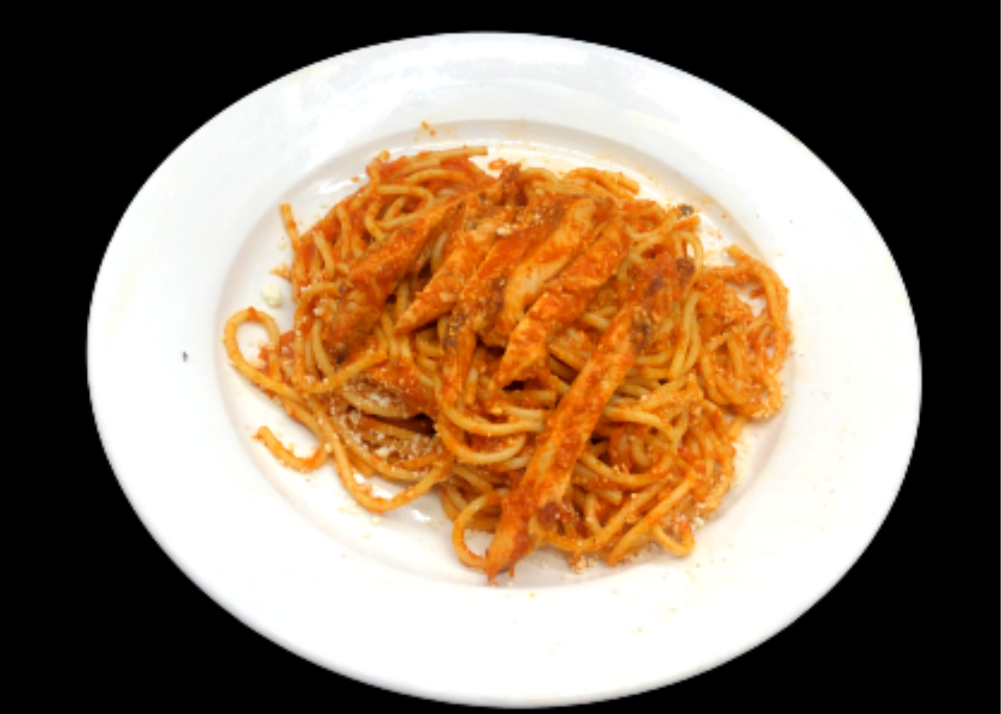 Order Kid's Spaghetti with Marinara Sauce and Grilled Chicken food online from Salsa Y Brasa Restaurant store, New Rochelle on bringmethat.com