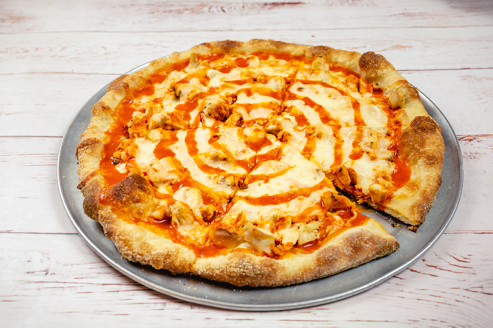 Order Buffalo Chicken Pizza food online from Del Rossi's Cheesesteak Co. store, Philadelphia on bringmethat.com