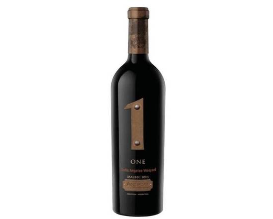 Order  One Malbec Doña Angeles Vineyard Mendoza 750ML food online from House Of Wine store, New Rochelle on bringmethat.com