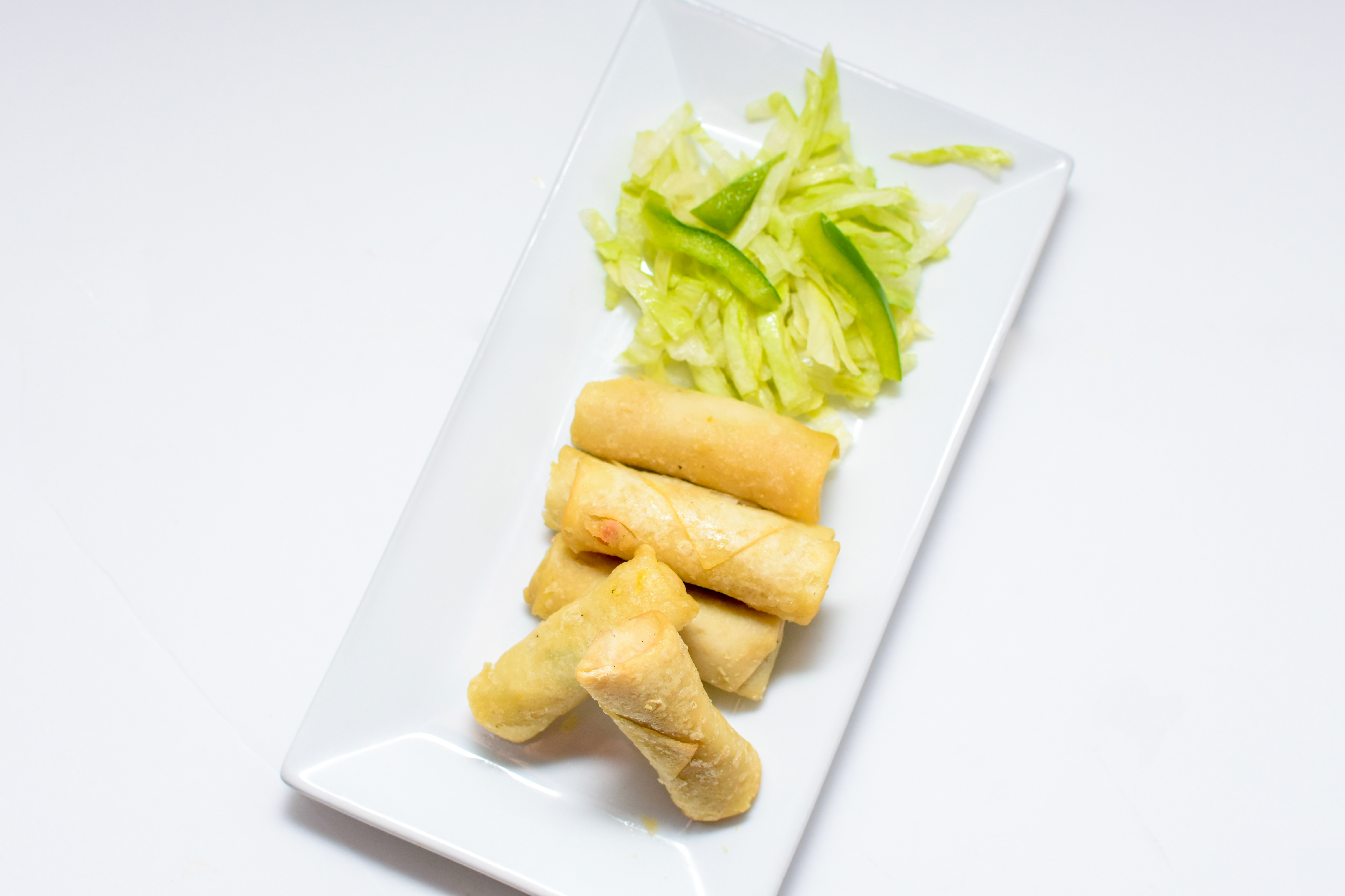 Order Spring Rolls (5) food online from Sher-A-Punjab store, Quincy on bringmethat.com