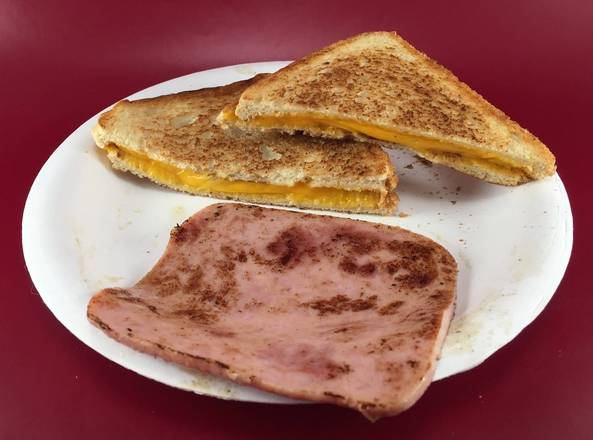 Order 17. Grill Ham and Cheese Sandwich food online from Michael's Burgers store, Canoga Park on bringmethat.com