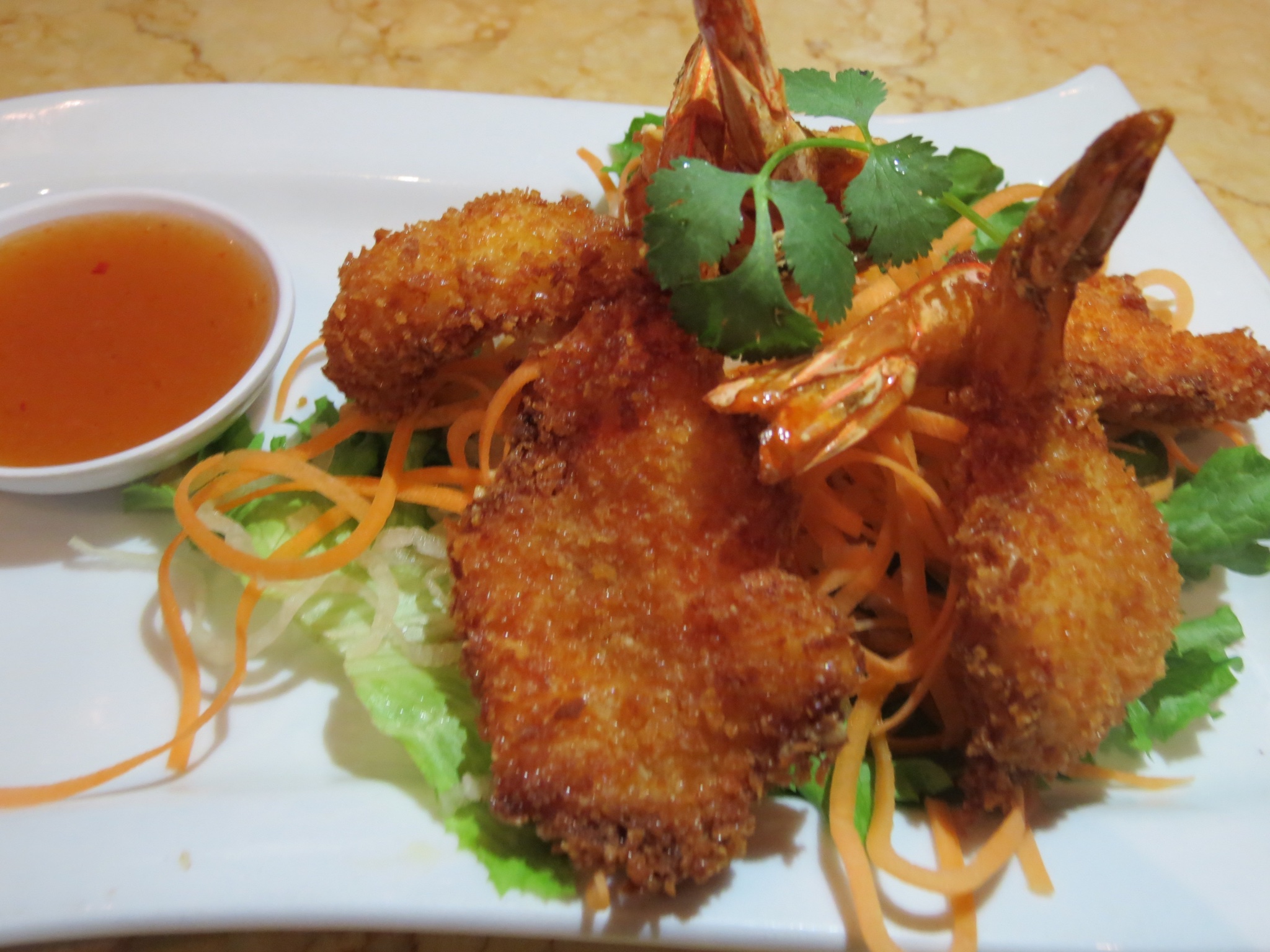 Order Golden Shrimp food online from Lucky Kitchen store, Eastvale on bringmethat.com