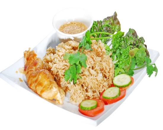 Order Hainam Grilled Rice food online from Loving Hut store, Orange on bringmethat.com
