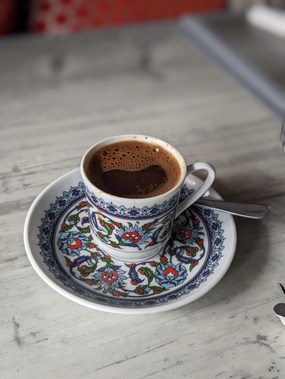 Order Turkish Coffee food online from Laila Mediterranean Cafe & Grill store, West New York on bringmethat.com