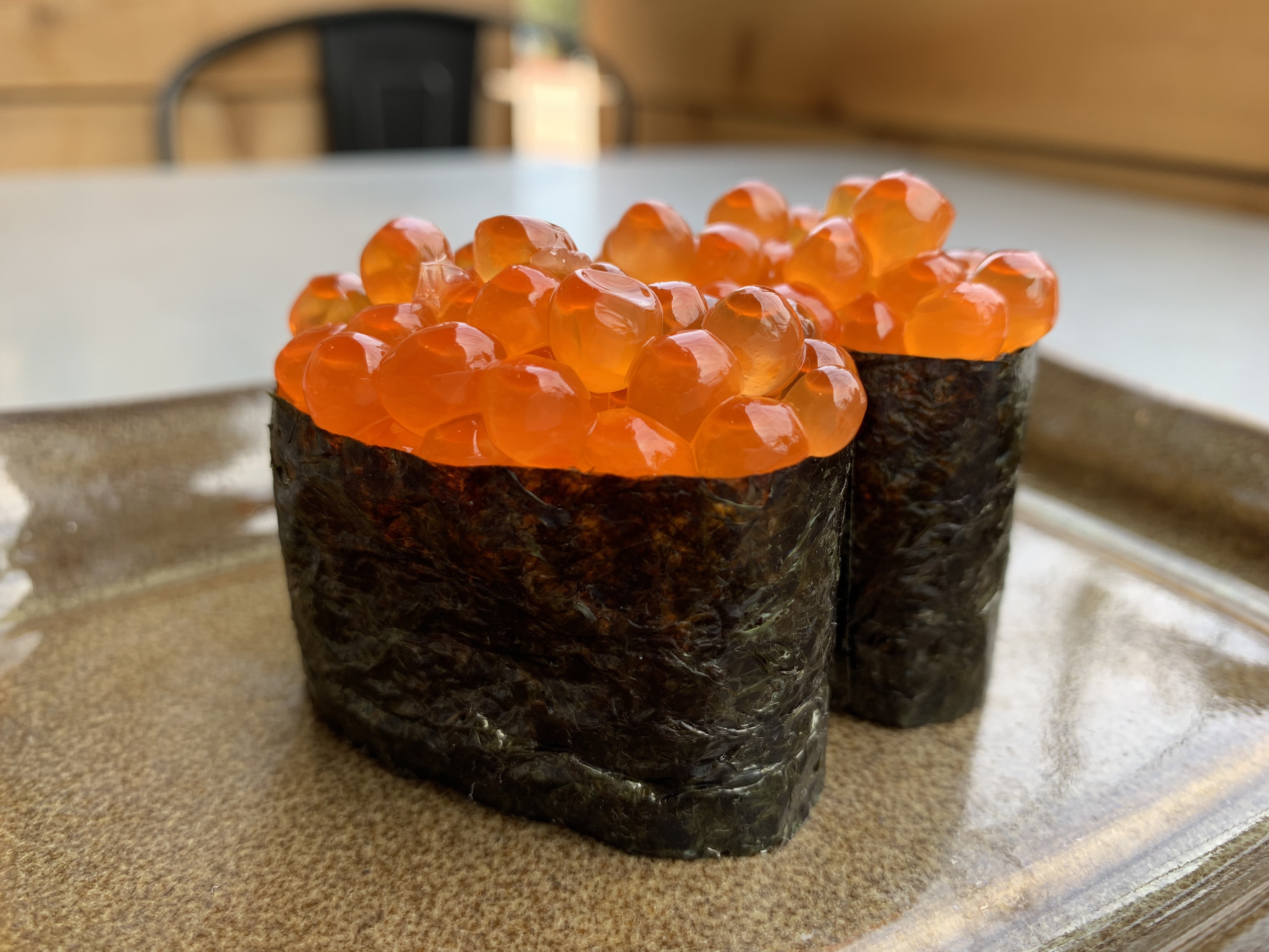 Order Salmon Eggs Sushi food online from Sushi Lounge store, Poway on bringmethat.com