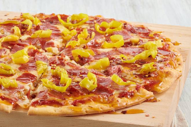 Order Hot Honey Italian Pizza (P) food online from Newk's Eatery store, Frisco on bringmethat.com