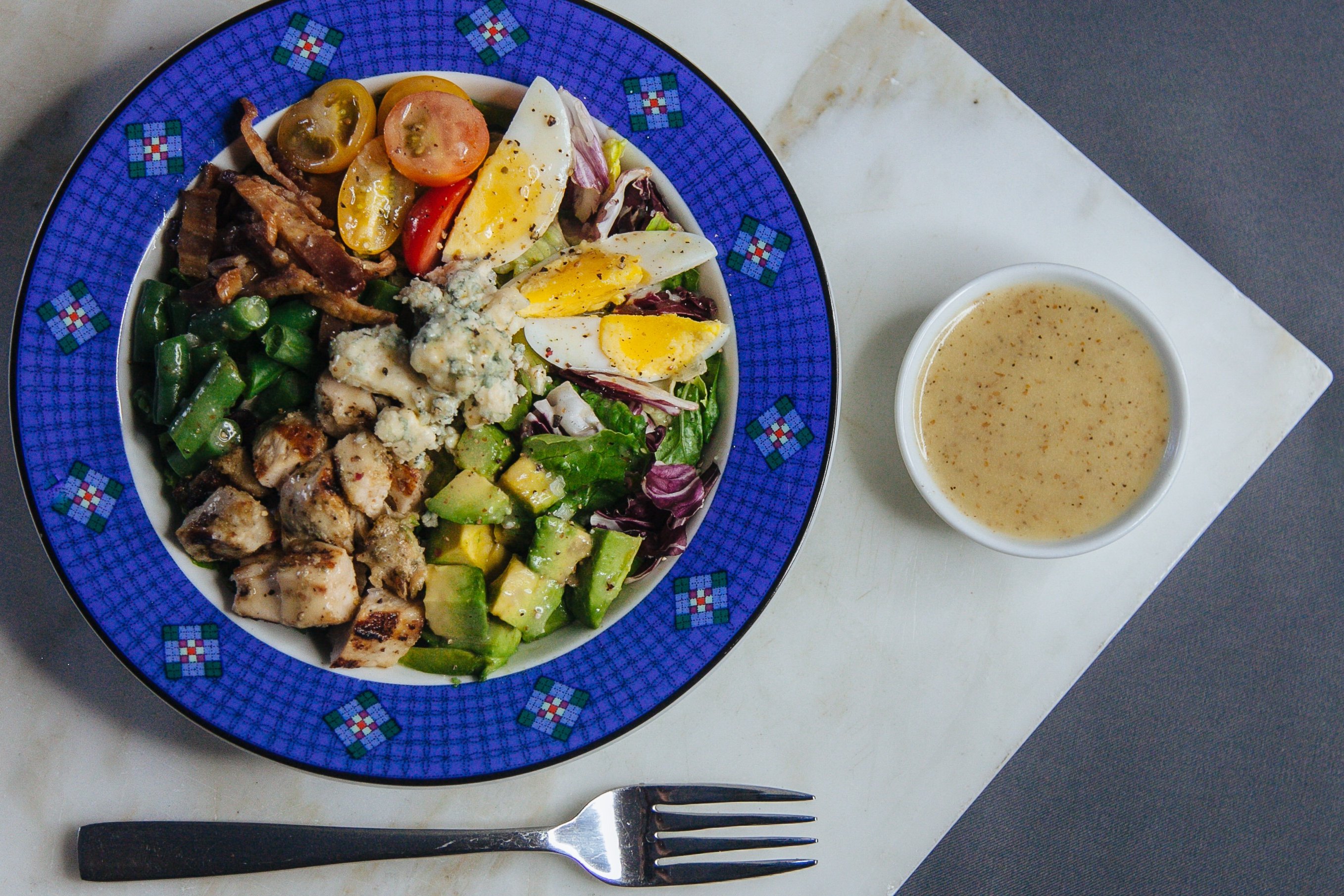 Order Chef’s Cobb Salad food online from Bbq Bill store, Los Angeles on bringmethat.com