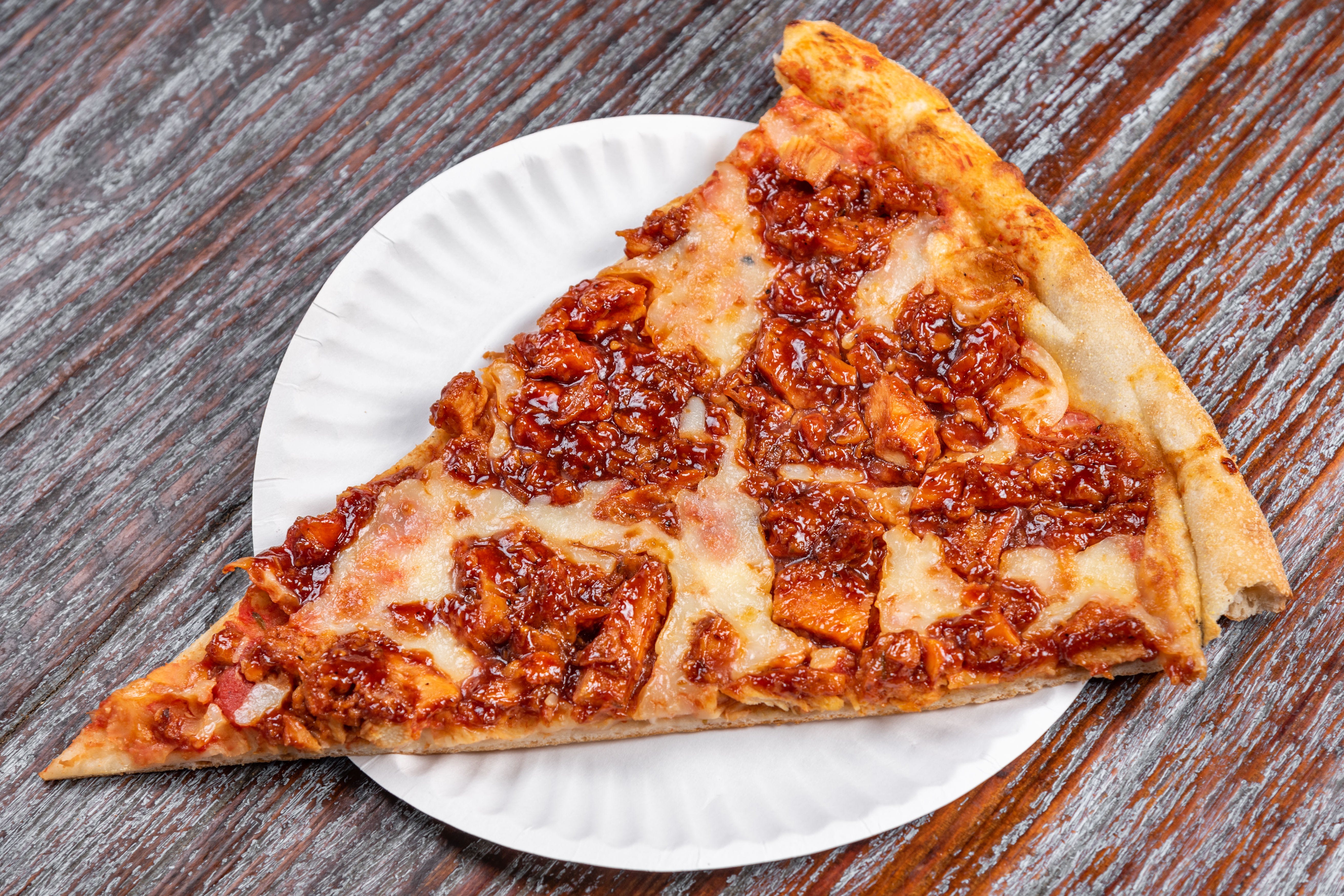 Order BBQ Chicken Pizza - Small 12'' food online from Pizza republic store, Hoboken on bringmethat.com