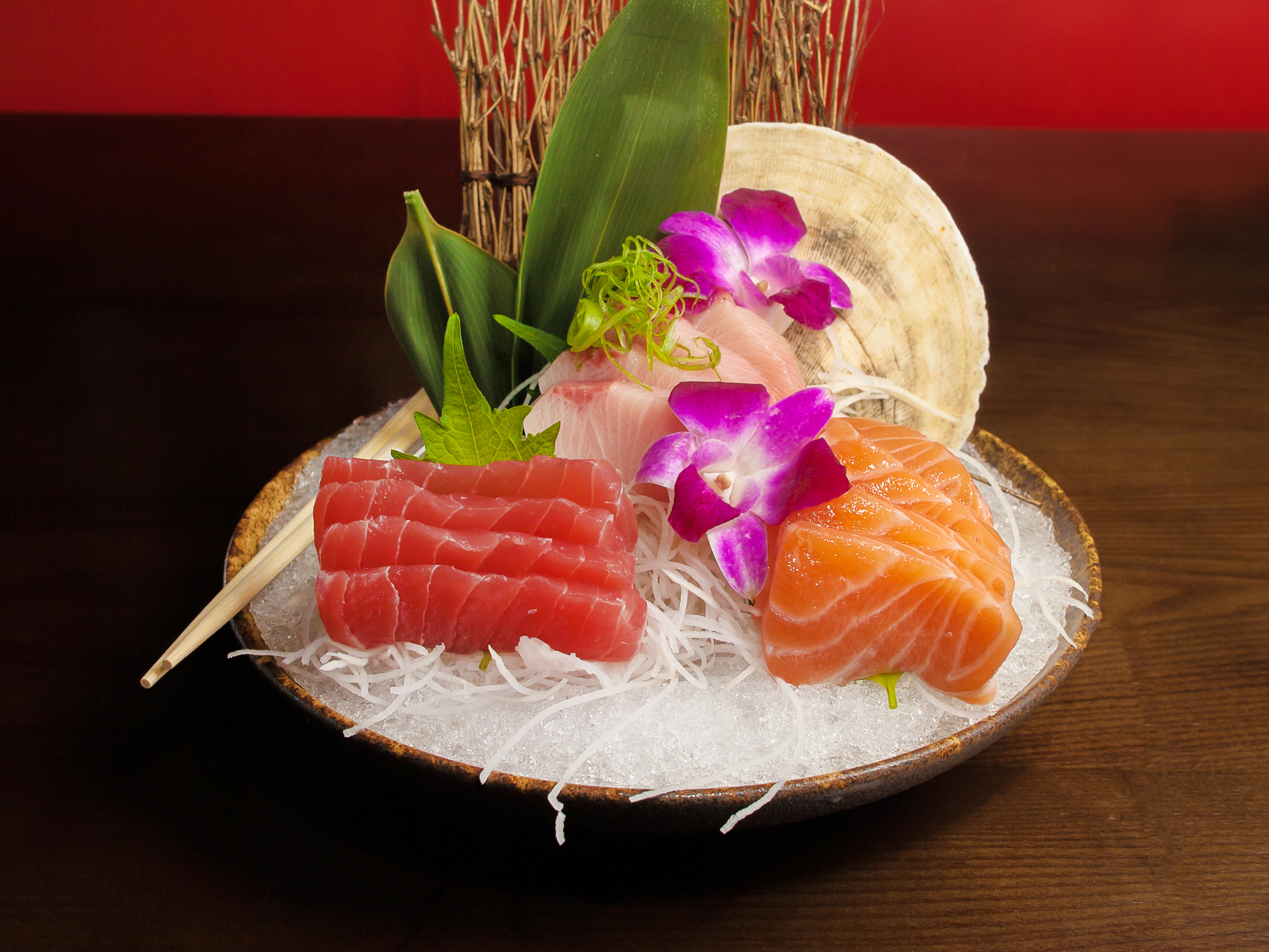 Order Tri Color Sashimi food online from Sushi Snob store, Jacksonville on bringmethat.com