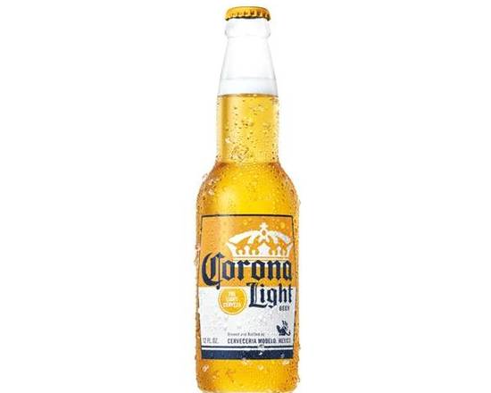 Order Corona Light, 12oz bottle beer (4.1% ABV) food online from Pit Stop Liquor Mart store, El Monte on bringmethat.com