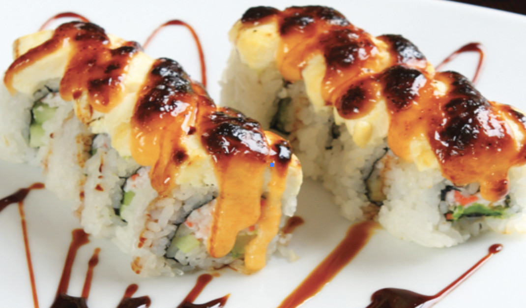 Order Cali-Land Roll food online from Tenno Sushi store, Los Angeles on bringmethat.com