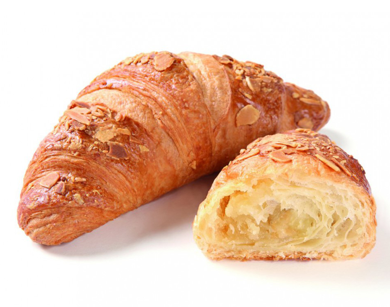 Order Almond Croissant food online from Lees Sandwiches store, Van Nuys on bringmethat.com