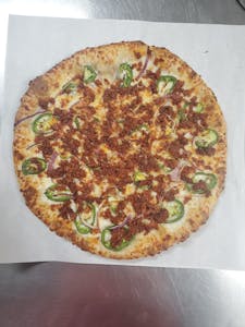 Order Mexican Pizza food online from Big O Pizza store, Anaheim on bringmethat.com