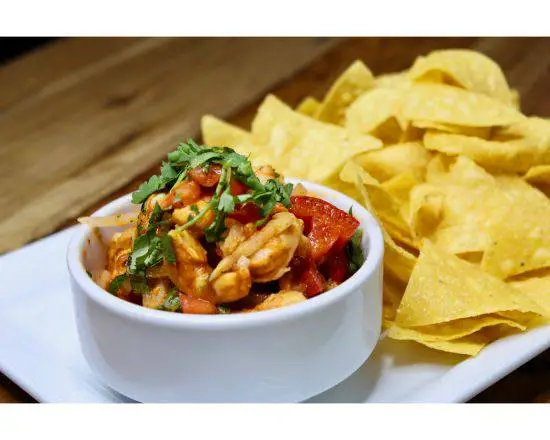 Order Chipotle Grilled Cold Water Prawn Ceviche food online from Carlita store, Portland on bringmethat.com