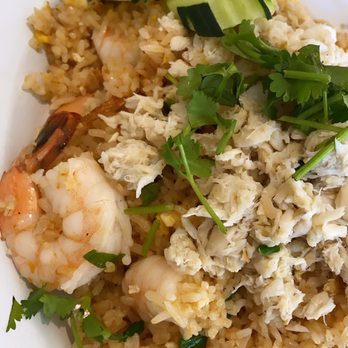 Order Crab and Shrimp Fried Rice food online from Chim! Thai Street Food store, Pasadena on bringmethat.com