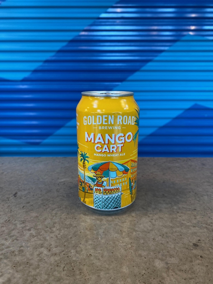 Order Mango Cart 12oz Can food online from Golden Road Brewing store, Sacramento on bringmethat.com
