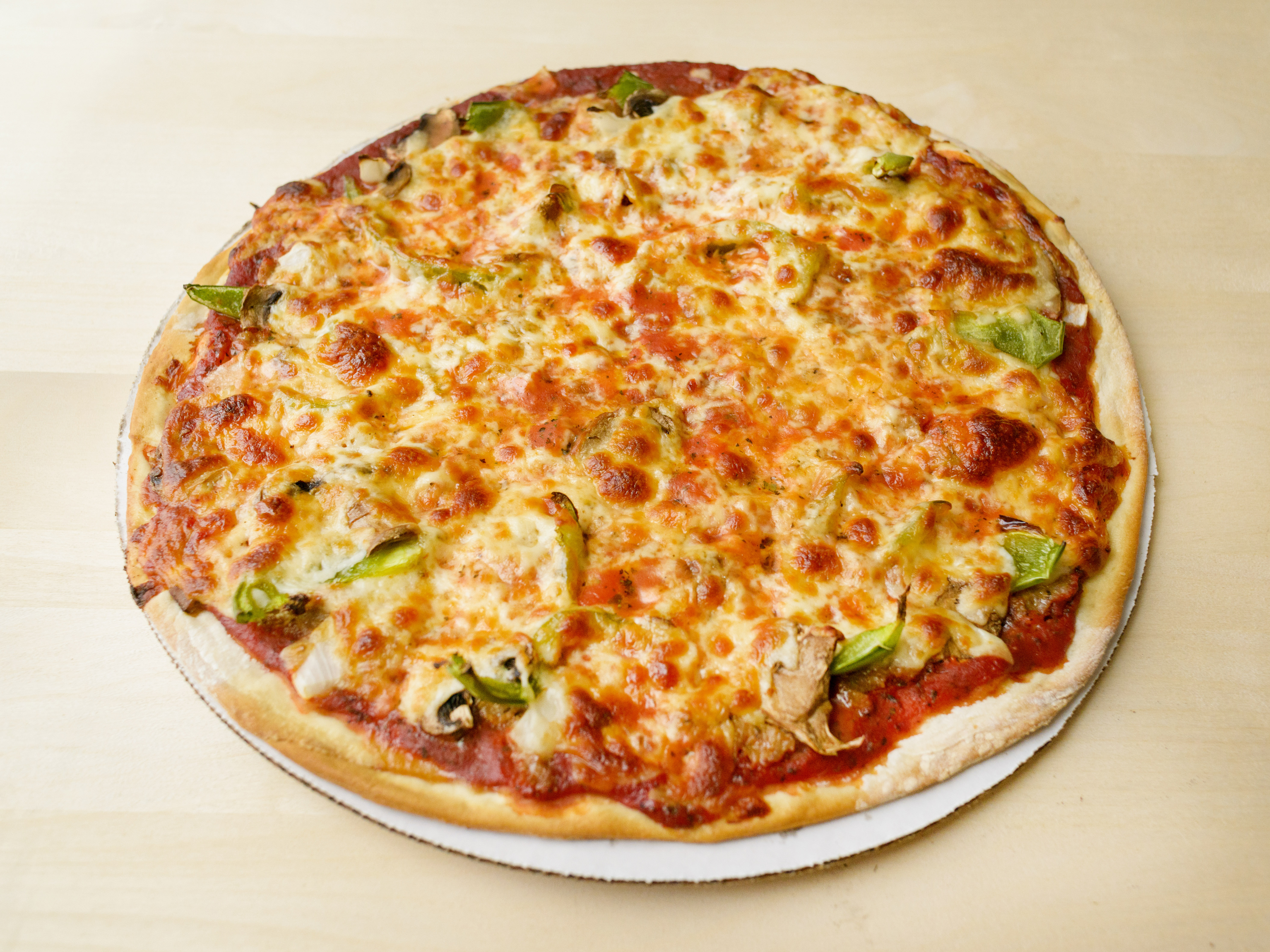 Order Pizza with Everything(Small, Medium, Large) food online from Pizza By Geneo store, Harvey on bringmethat.com