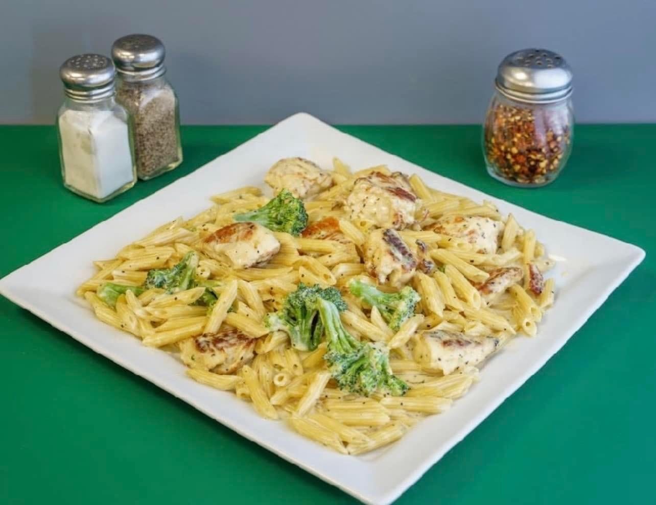 Order Chicken, Broccoli & Ziti - Pasta food online from Santoro's Of Peabody store, Peabody on bringmethat.com