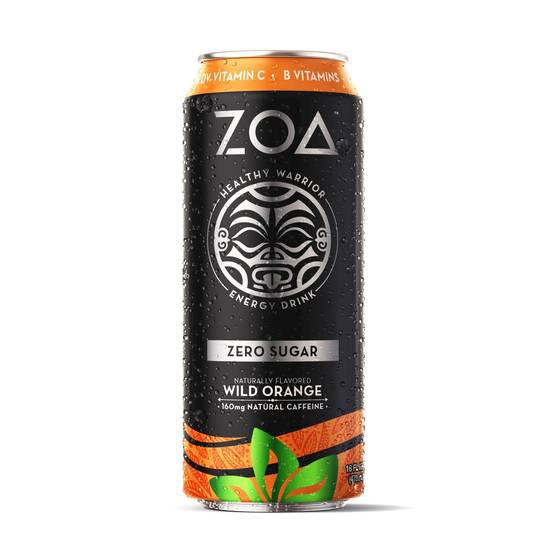 Order ZOA Wild Orange Zero Sugar Energy Drink, 16 OZ food online from Cvs store, PEARL on bringmethat.com