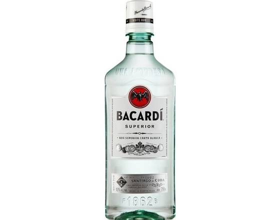Order Bacardi Superior, 750mL rum (40.0% ABV) food online from Van Ness Liquors store, San Francisco on bringmethat.com