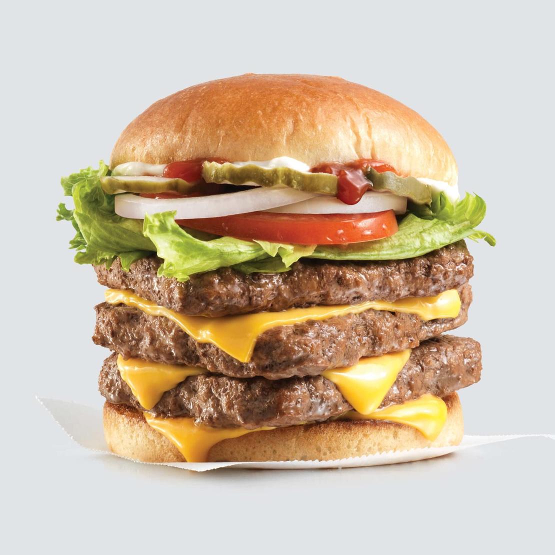 order online - Dave's Triple® from Wendy's on bringmethat.com