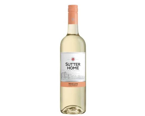 Order Sutter Home Moscato, 750mL wine (10.0% ABV) food online from Pit Stop Liquor Mart store, El Monte on bringmethat.com