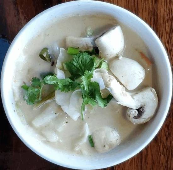 Order Tom Kha Soup food online from Wild Tiger store, Vancouver on bringmethat.com
