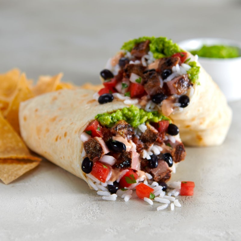 Order Burrito Especial With Grilled, USDA-Choice Steak food online from Rubio's store, San Diego on bringmethat.com
