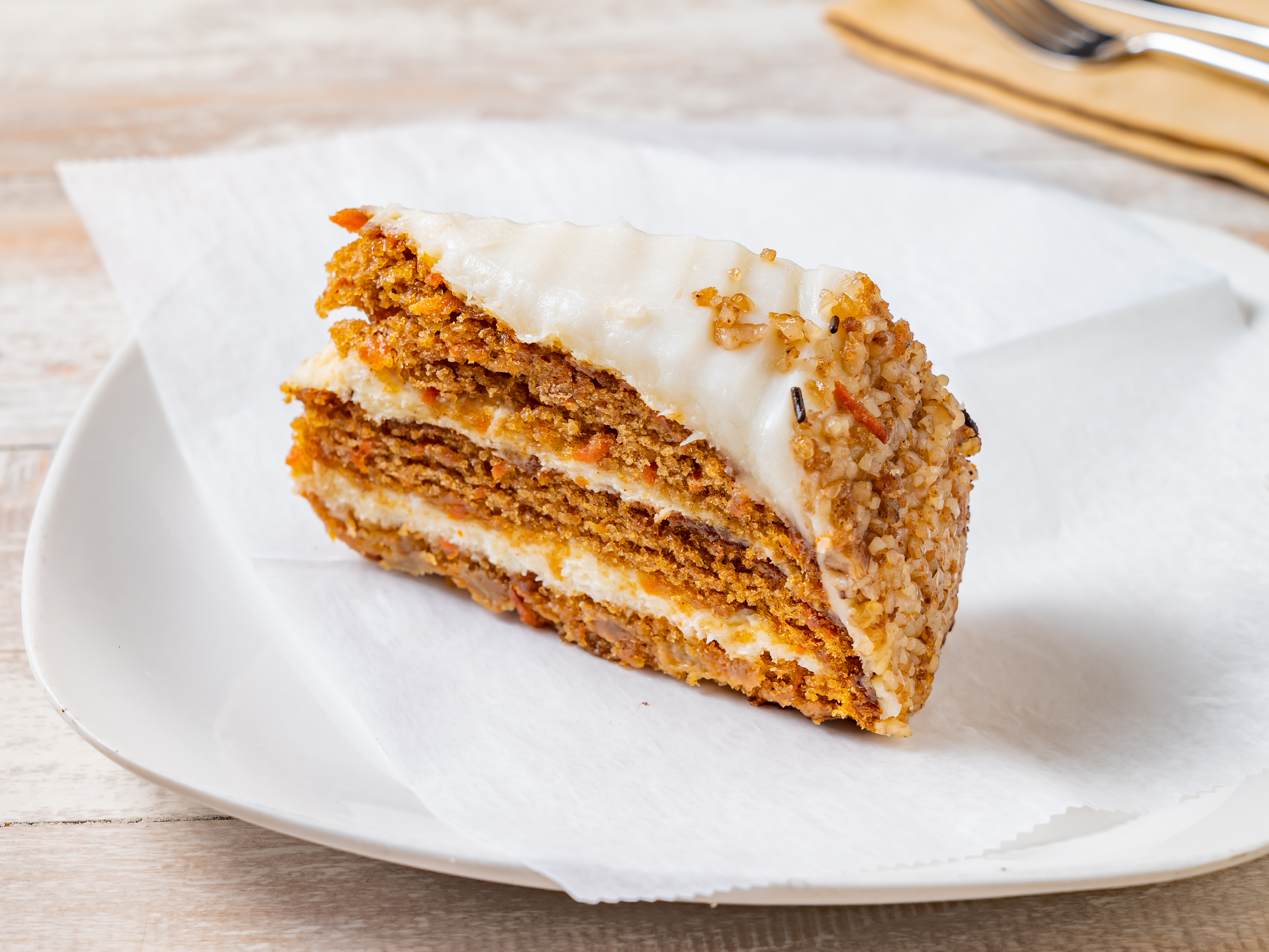Order Carrot Cake food online from Cousins Pizzeria store, Bronx on bringmethat.com