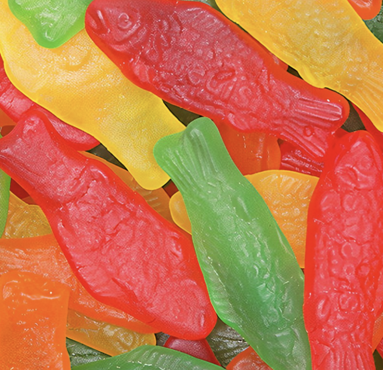 Order Rainbow Swedish Fish food online from The Sweet Shop Nyc store, New York on bringmethat.com