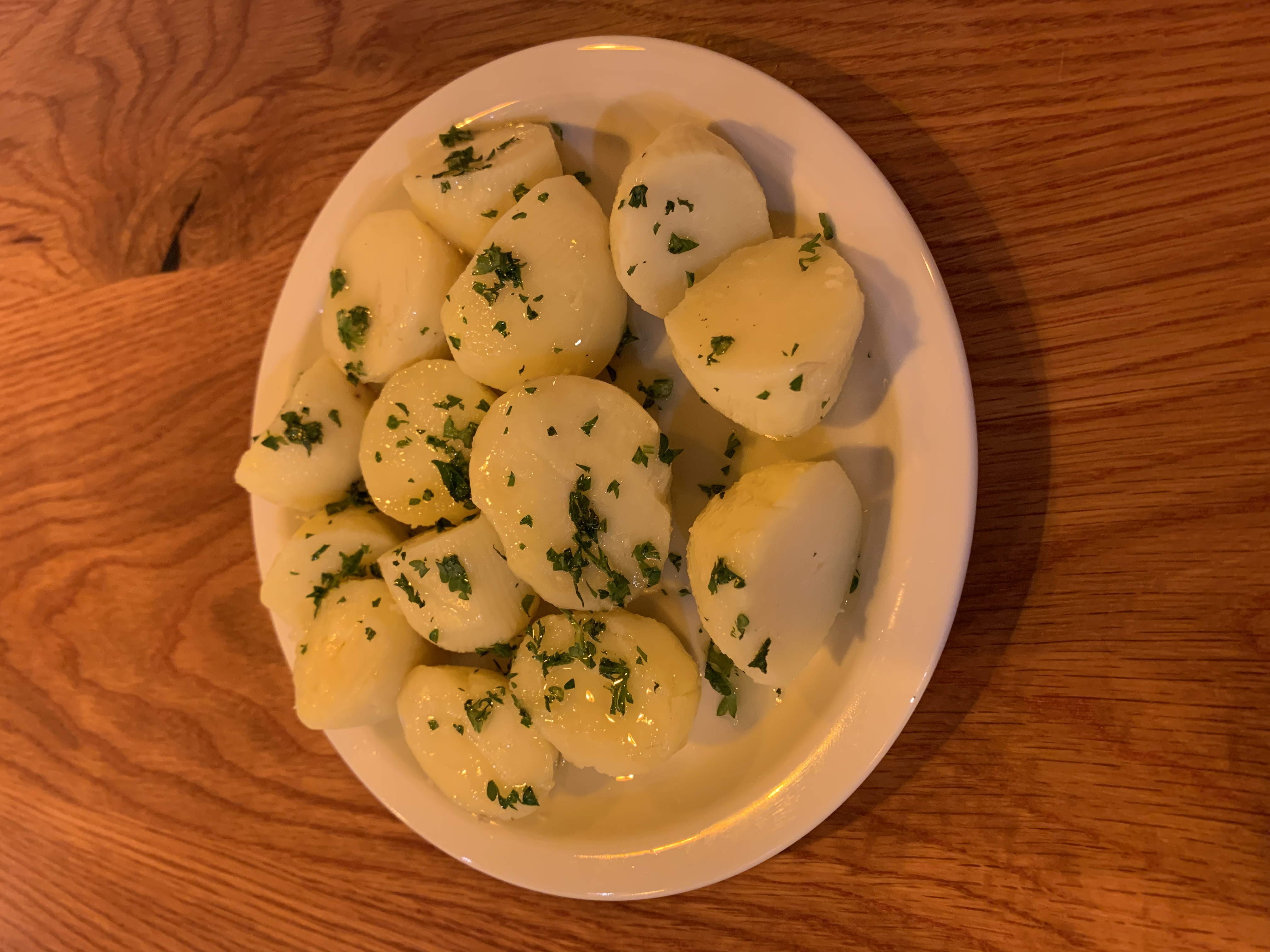 Order Steamed Potatoes with Parsley and Olive Oil food online from Il Pollaio store, San Francisco on bringmethat.com