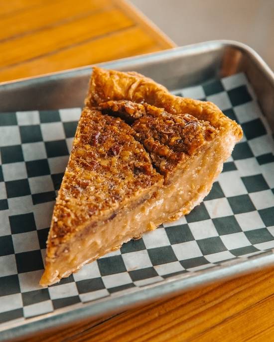 Order Slice Bourbon Pecan Pie food online from Coop Deville store, Pittsburgh on bringmethat.com