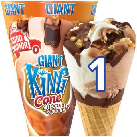 Order Good Humor Giant King Cone food online from 7-Eleven store, Belvidere on bringmethat.com