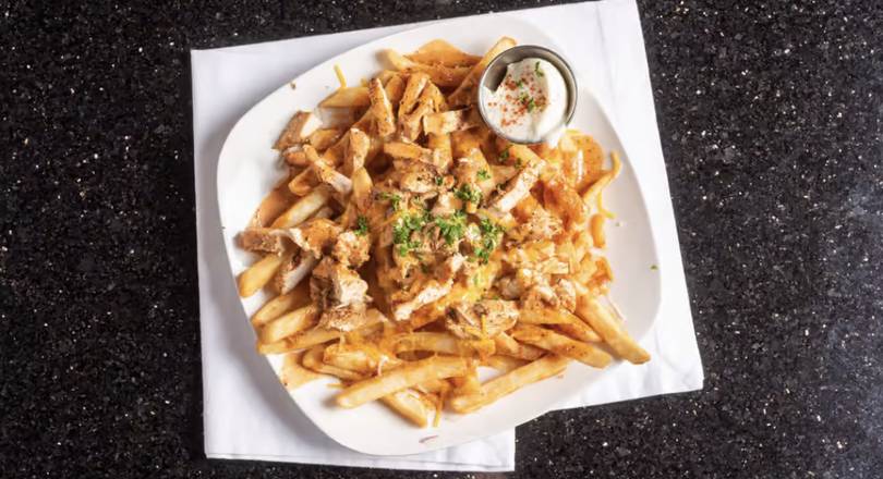 Order Chicken Shawarma Fries food online from Beirock Wraps store, Garden City on bringmethat.com