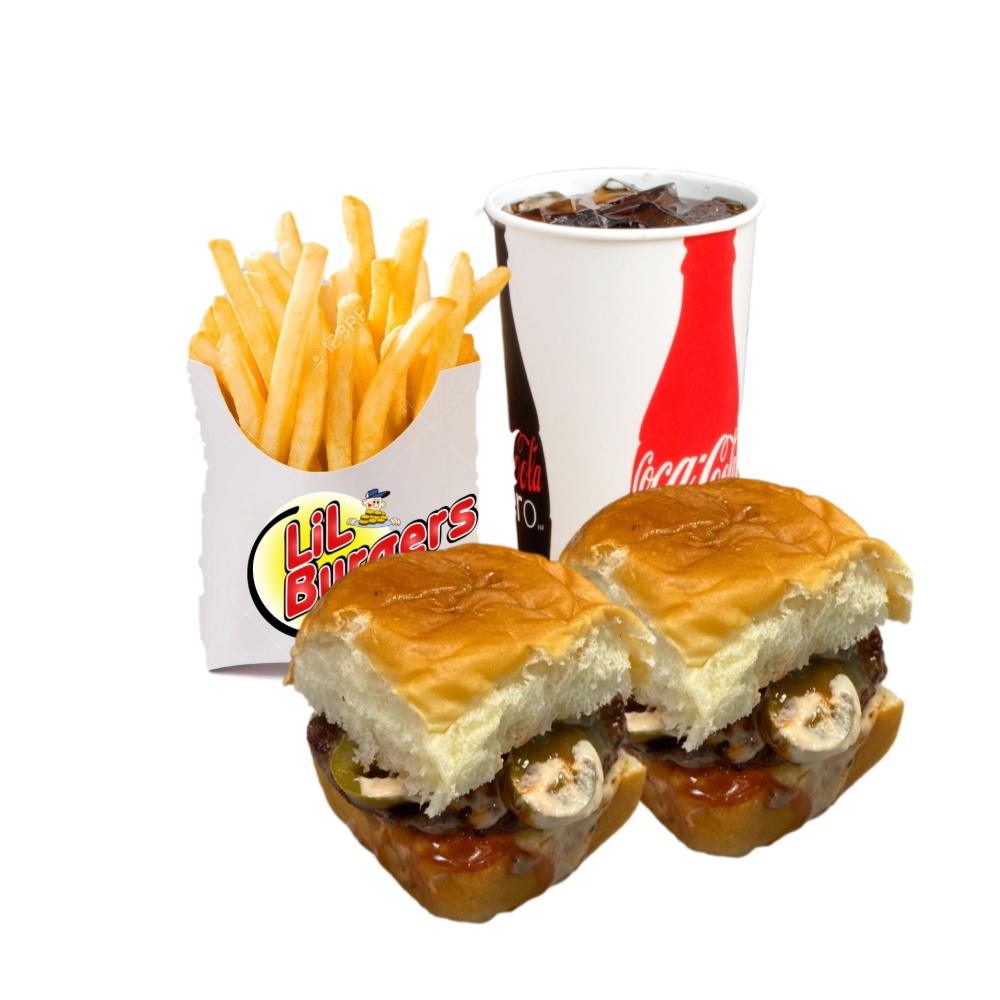 Order Kicker Value Meal (Certified Angus) food online from Lil Burgers store, Nutley on bringmethat.com