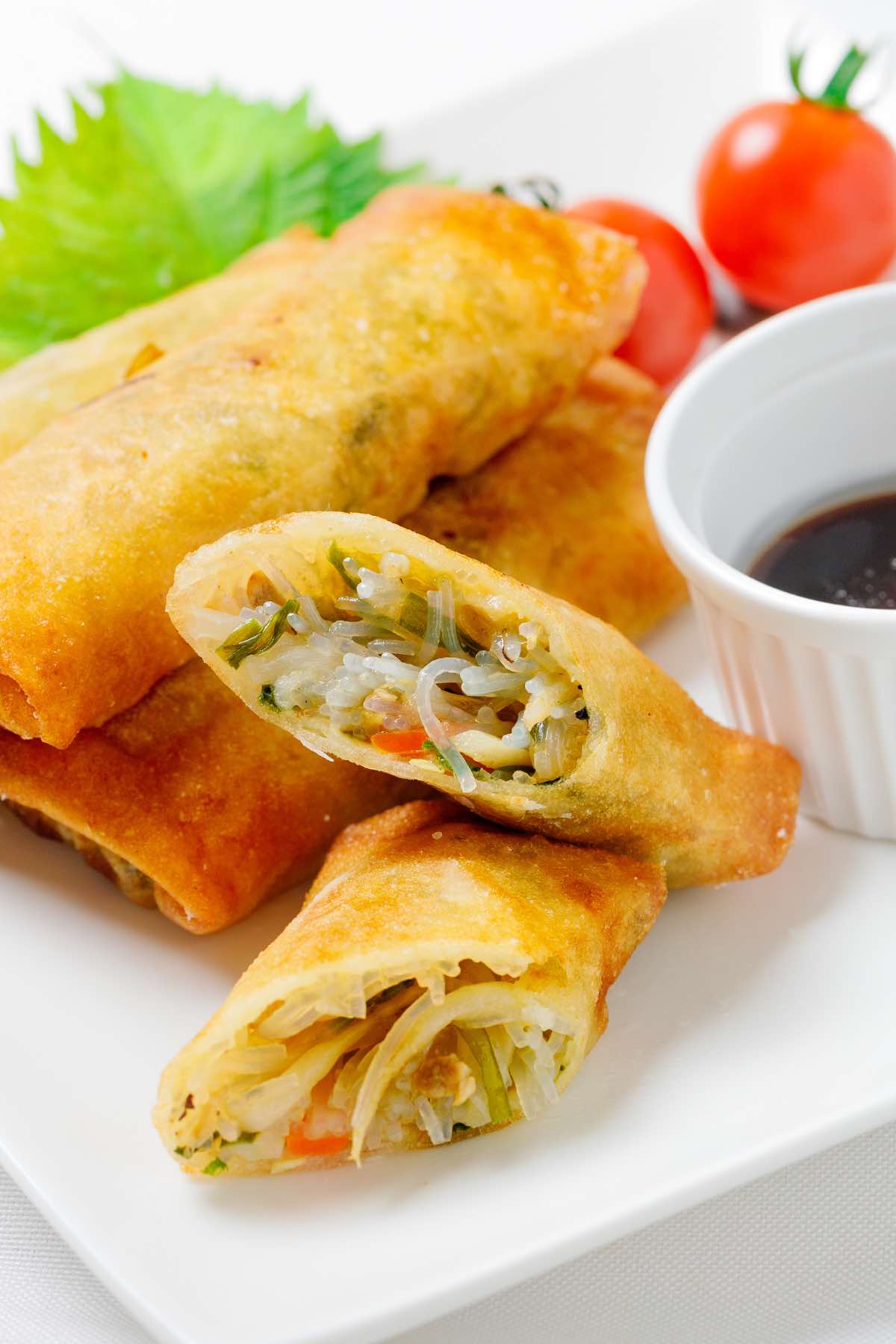 Order Vegetable Spring Rolls food online from Zabb Thai Kitchen store, West Nyack on bringmethat.com