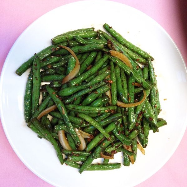 Order Braised Dry Green Bean food online from Yan's Garden store, Pleasant Hill on bringmethat.com