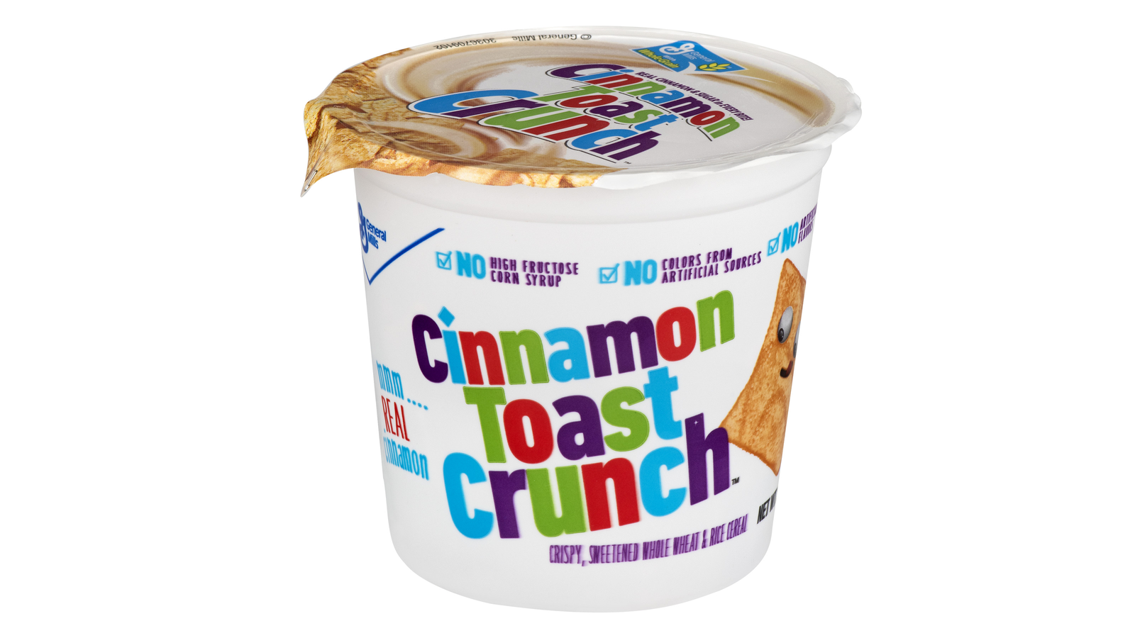 Order Cinnamon Toast Crunch Sweet Whole Wheat Cereal Cup 2oz (Groceries) food online from Lula Convenience Store store, Evesham on bringmethat.com