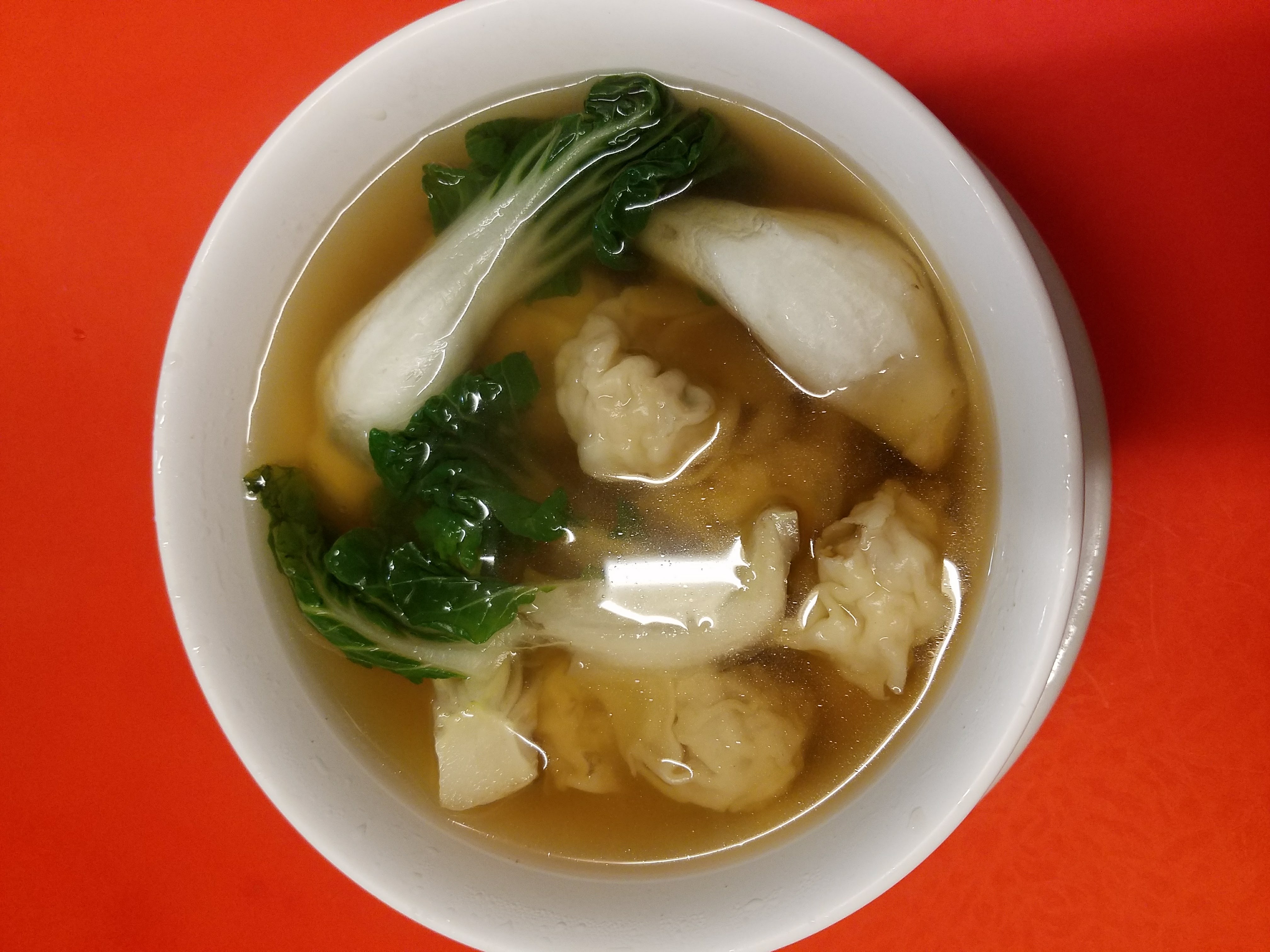 Order Wonton Soup food online from New Bamboo Kitchen store, Alameda on bringmethat.com