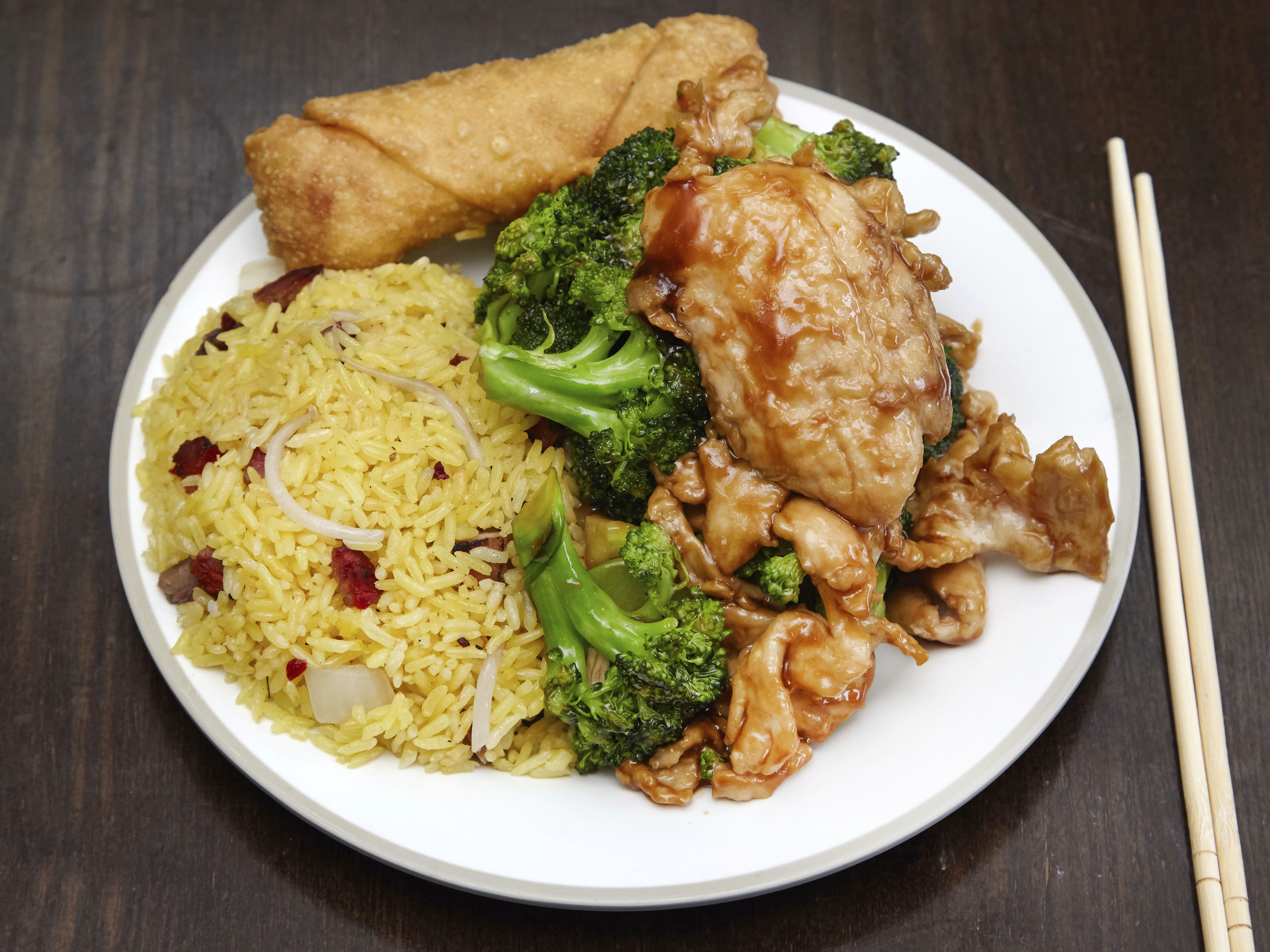 Order C8. Chicken with Broccoli Combination food online from China delight store, Brooklyn on bringmethat.com