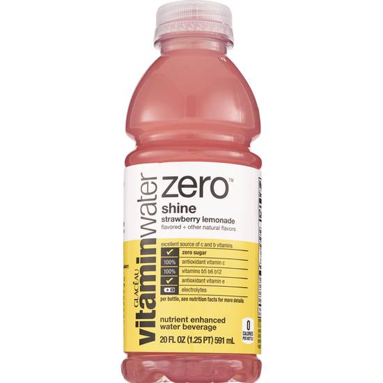 Order GLACEAU vitaminwater zero 20 oz shine food online from Cvs store, LAKEWOOD on bringmethat.com