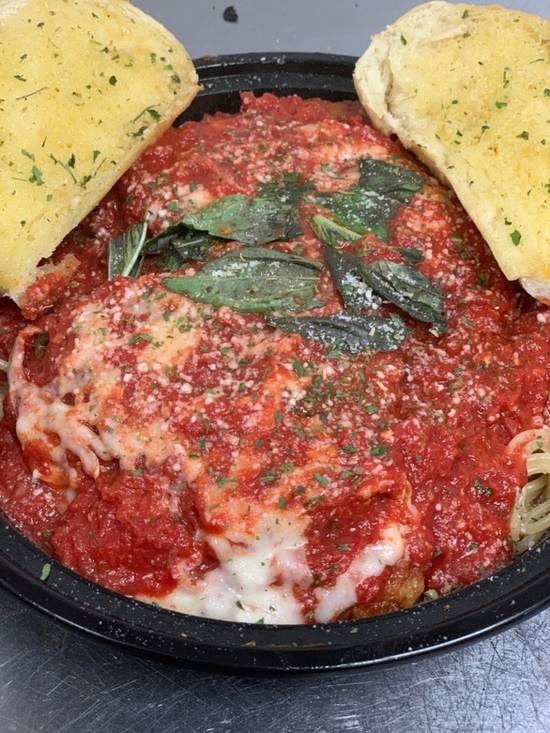 Order Chicken Parmigiana food online from The Pizza Cutters store, Syracuse on bringmethat.com