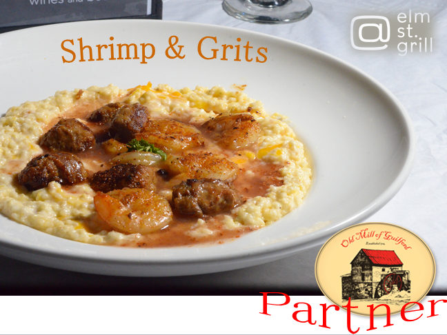 Order Shrimp & Grits food online from @ Elm St. Grill store, Greensboro on bringmethat.com